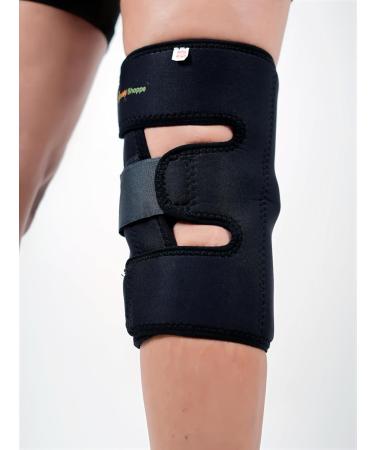 Knee Support Compression Brace with Open Patella & Splint Stabilizer - Universal Fit for Joint Relief | International Shipping Available - Buy Online on GoSupps.com