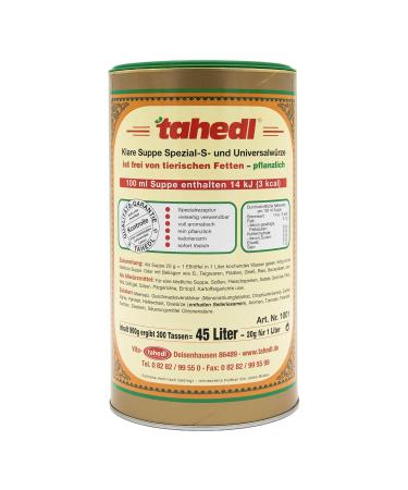 Tahedl Soup Gold 900g - Premium Instant Soup Mix for Delicious Meals | International Shipping Available - Buy Online on GoSupps.com