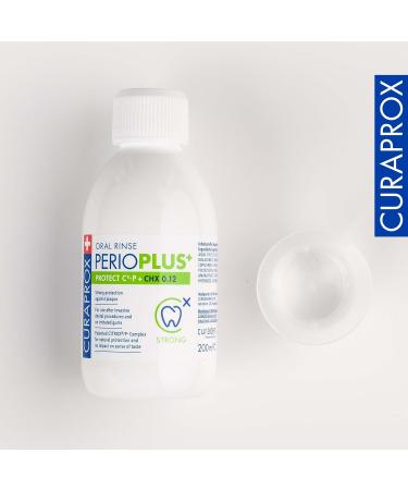 Curaprox Perio Plus Protect - Alcohol-Free Citric Mouthwash for Bad Breath & Inflammation 200ml - 0.12% Chlorhexidine - Buy Online on GoSupps.com
