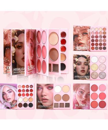 Palette De Maquillage | Highlighter En 6 Nuances - Palette Fards Paupi res Paillet s 24 Couleurs Style Livre Pour Soir e Rencontres Beaut Quotidienne Photographie - Buy Online on GoSupps.com