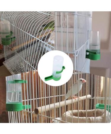 Bird Water Dispenser 4 Pcs Hanging Bird Water Bottles Automatic Bird Water Dispensers for Middle and Small Parrot Budgie Lovebirds Cockatiel Drinking Water - Buy Online on GoSupps.com
