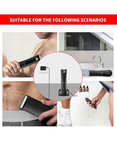 MEROM Charging Dock Power Adapter Cord for Manscaped Trimmers - Stand Charger for The Lawn Mower 3.0 and Weed Whacker - Buy Online on GoSupps.com