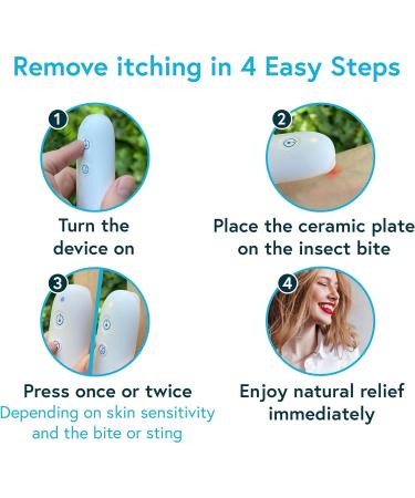 Chemical-Free Insect Bite Relief Device - iProven BBB-112 for Itching and Swelling - Buy Online on GoSupps.com
