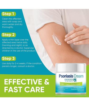 iTecFreely Psoriasis Cream: Fast & Effective Scalp Treatment for Dry Scalp, Dandruff & Eczema - Face and Body Relief - Buy Online on GoSupps.com