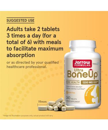 Jarrow Formulas Ultra Bone-Up Multinutrient Bone Health Supplement - 240 Count - Buy Online on GoSupps.com