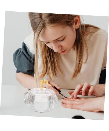 Ipetboom Nail Dish with Lids Nail Dish Cup Nail Dappen Dish Holder Nail Dish Bowl Nail Cup Dappen Dish for Acrylic Nails Round Nail Art Cup Acrylic Nail Tools Glass Manicure Saucer Cup - Buy Online on GoSupps.com