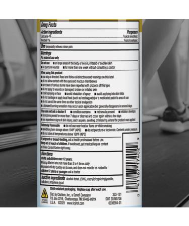 Max Strength Icy Hot with Lidocaine Dry Spray 4oz - Pain Relief Spray for Fast Relief | Buy Online Now - Buy Online on GoSupps.com