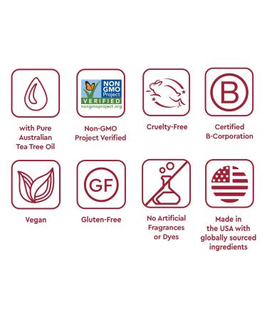 Desert Essence Tea Tree Oil Toothpaste - Mint 6.25 Oz (Pack of 2) - Refreshing Cleansing with Pure Essential Oil & Baking Soda - Buy Online on GoSupps.com