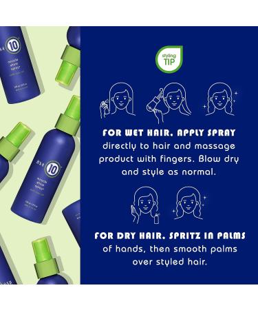 It's A 10 Miracle Shine Spray 4 oz - Ultimate Hair Shine Formula - Buy Online on GoSupps.com