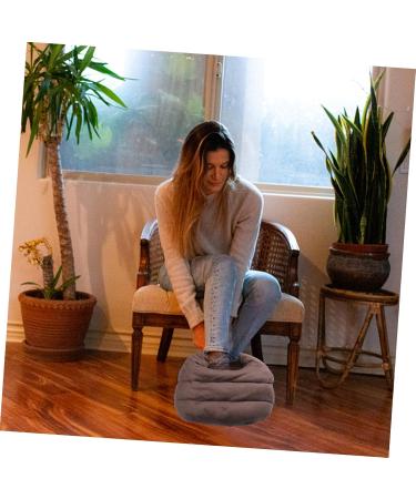 Holibanna Electric Foot Warmer & Hand Warmer Cushion | USB Heated Winter Feet Warmer Pillow | Super Soft Fleece Heating Shoes for Office & Home - Buy Online on GoSupps.com