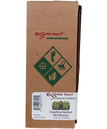 Essential Depot Comfrey Herbal Oil Infusion - 4 fl oz - Buy Online on GoSupps.com