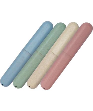 Dental Aesthetics Toothbrush Set | 4 Adult Toothbrushes & Cases | Family Bulk Pack | International Shipping - Buy Online on GoSupps.com