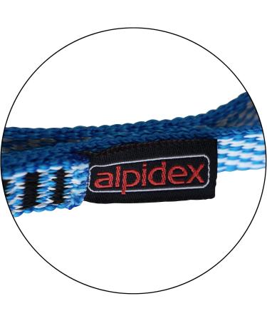ALPIDEX Daisy Chain 100 cm - Durable PE Sling for Safe Climbing & Outdoor Adventures | International Shipping Available - Buy Online on GoSupps.com