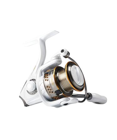 Abu Garcia Max Pro Spinning Reel, Size 60, Right/Left Handle Position, Graphite Body, Corrosion-Resistant, Machined Aluminum Spool, Front Drag System Max Pro (New Model) 10 - Box