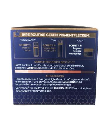 Cellular Luminous630 Anti Dark-Spot Night Treatment - Buy Online on GoSupps.com