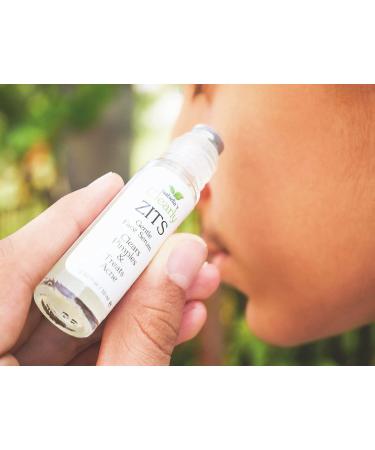 Clearly ZITS Natural Acne Spot Treatment for Face | Dries and Conceals | Fast Results with Tea Tree and Aloe Vera | Mild Moderate Hormonal Teen Severe Cystic Acne | Made in USA - Buy Online on GoSupps.com