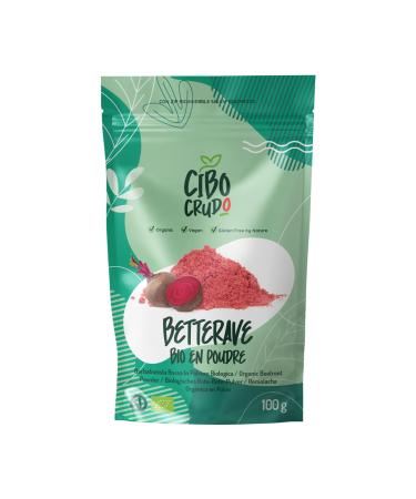 Organic Beetroot Powder - 100 gr. Red Beetroot 100% Natural and Pure. Made of 100% Red Beets without Additive and Gluten. Rick