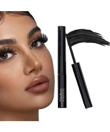 Yugugomo Mascara volume and length makeup mascara waterproof volume extension fixed makeup eyelashes fixed mascara for wedding date travel party evening stage end of year prom