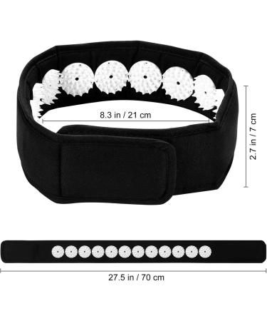 VALICLUD Head Acupressure Wrap - Acupuncture Massage Belt & Pressure Point Mat for Muscle Relaxation - International Shipping Available - Buy Online on GoSupps.com