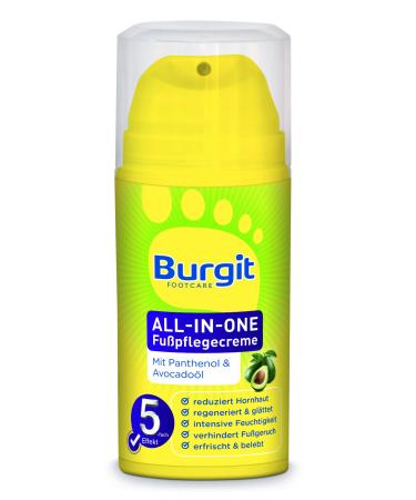 All-in-one foot care cream Burgit Foot cream Moisturizing cream 1 pack (1 x 100 g)