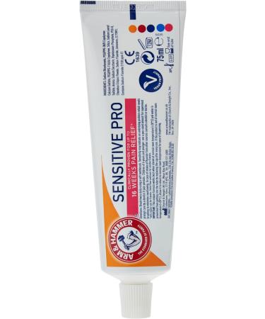 Arm & Hammer Sensitive Pro Daily Toothpaste 75ml - Gentle Dental Care for Sensitivity - Buy Online on GoSupps.com