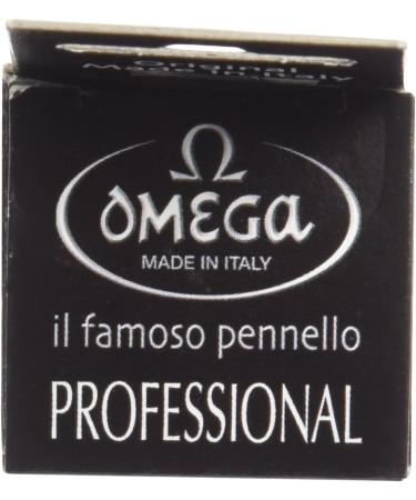 Omega 10049 Shaving Brush - Pure Bristle - Black | High-Quality Men's Grooming Tool - Buy Online on GoSupps.com