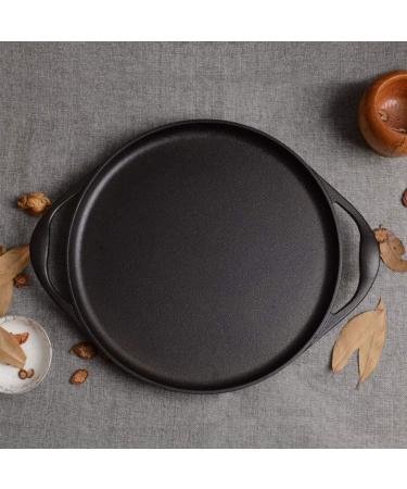 Saucepan Frying Pan 35cm Nonstick Cast Iron Pancake Maker Round Frying Pan with Accessories with 2 Handles Induction Pot Nonstick Metal Utensil Saucepan Frying Pan Interesting - Buy Online on GoSupps.com