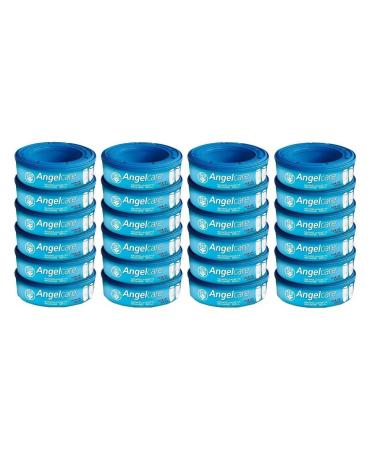 Angelcare Diaper Pail Refill Pack Plus 24 Pack Lot de 24