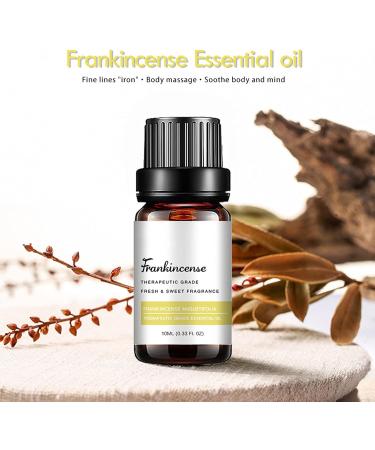 10 ml Frankincense Essential Oil - Natural Spa Massage Oil for Relaxation & Therapy - Buy Online on GoSupps.com
