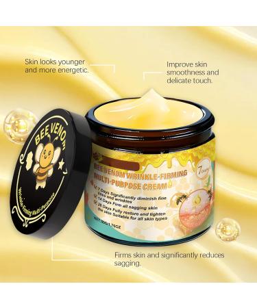  LinBomZony Set of 4 firming creams with bee venom anti-aging treatment deep moisturizing formula reduces wrinkles fine lines and dark spots moisturizing cream - Buy Online on GoSupps.com