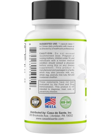 Casa de Sante Magnesium: Non-GMO Vegan Supplement - Buy Online on GoSupps.com