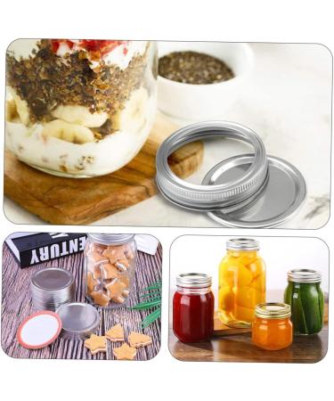 IMIKEYA 54pcs Mason Jar Lids Tinplate Solid Disc - Buy Online on GoSupps.com