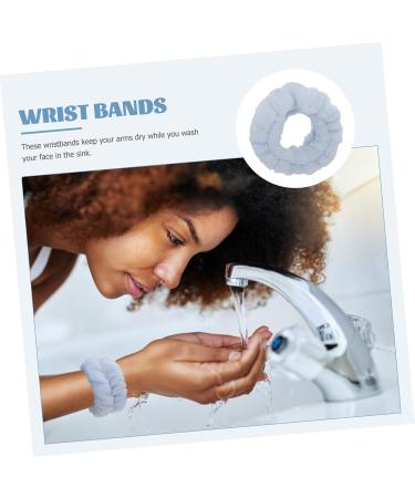 PLAFOPE 4 Paires Bracelet Bande De Serviette De Lavage De Poignet Nettoyant Visage M nager Bandeaux Filles Serviettes De Poignet En Microfibre Poignets Bandeau De Sport Flanelle - Buy Online on GoSupps.com