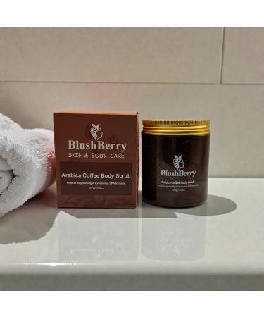 Arabica Coffee Mineral Salt Body Scrub with Organic Coffee Natural Exfoliating Body Scrub Spa-Inspired Body Care Formula for Smooth Soft Skin 350 grams - Buy Online on GoSupps.com