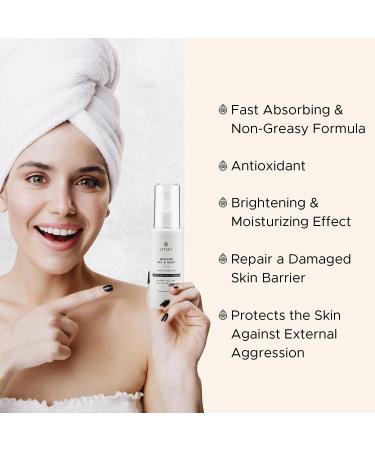 UTEKI Japanese Anti-Aging Face Emulsion | Brightening & Hydrating Cream for Sensitive & Mature Skin | Reduce Redness & Soften | Collagen & Vitamin C 2.7 Fl Oz - Buy Online on GoSupps.com