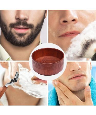 Premium Wooden Shaving Soap Bowl for Men | NSG758 | Ultimate Razor Cleaning Tool for a Perfect Shave - Buy Online on GoSupps.com