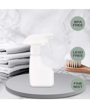 6 oz Spray Bottle 2-Pack | Leak Proof Squirt Bottle with 3 Adjustable Nozzle | Refillable for Cleaning Pets Hair & Plants - Buy Online on GoSupps.com
