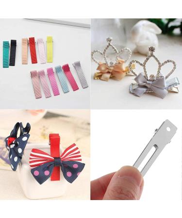 ZEACct 50 Metal Alligator Hair Clips - Double Prong Curl Clips & DIY Accessories for Women & Girls - Buy Online on GoSupps.com