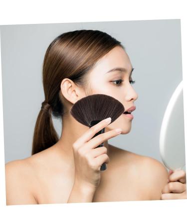 Housoutil Makeup Highlighter Facial Tools Pro Tools Duster for Women Face Tools Bronzer Neck Fan Make up Highlighter Blush Makeup Brush Highlighters Multi- Mineral Powder Miss 20x4x16cm Coffee - Buy Online on GoSupps.com