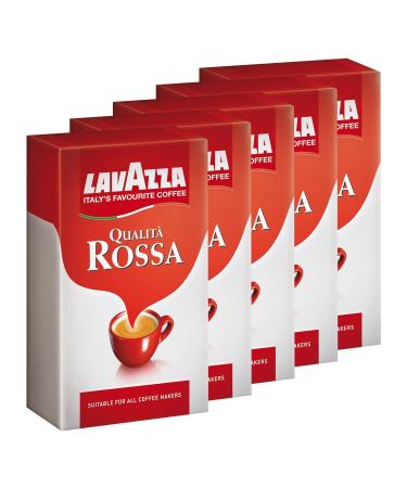 Lavazza Lavazza Caf Qualit ROSSA ground bean coffee (5 x 500 g)