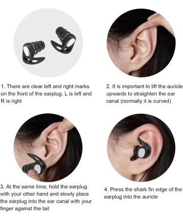 YOXIER Ear Plugs Sleep Earplugs Silicone Ear Plugs for Sleeping Noise Cancelling Reusable Earplugs for Noise Reduction Effective Sound Isolation Creates a Quiet Environment for Sleeping Study Work Co A Green - Buy Online on GoSupps.com