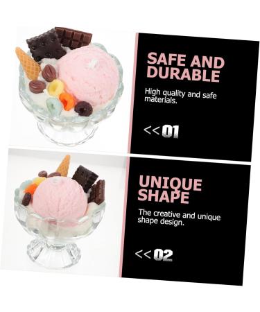 FRCOLOR Scented Ice Cream Candle | Creative Party Decor | Glass Candle Cup | Xmas Gift - Buy Online on GoSupps.com