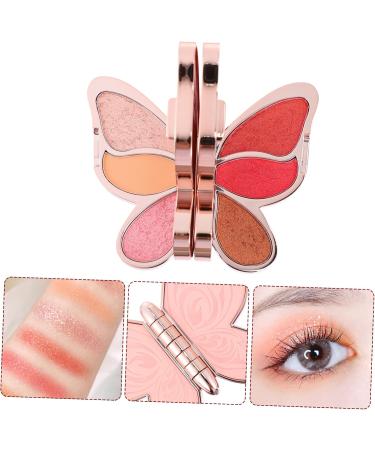 FOMIYES 2 Pcs Eyeshadow Palette Cream Eyeshadow Glitter Makeup Creamy Blush Eye Shadow Supplies Woman Girl 1 count (Pack of 1) As Shown 2x2pcs - Buy Online on GoSupps.com