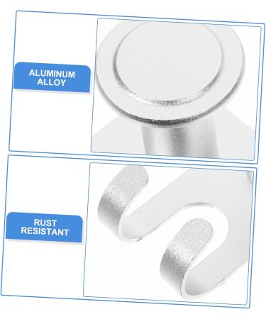 Cabilock 10 pcs No Hook Shaver Holder | Bathroom Razor & Towel Storage | Aluminum Alloy Clothes Hook - Buy Online on GoSupps.com