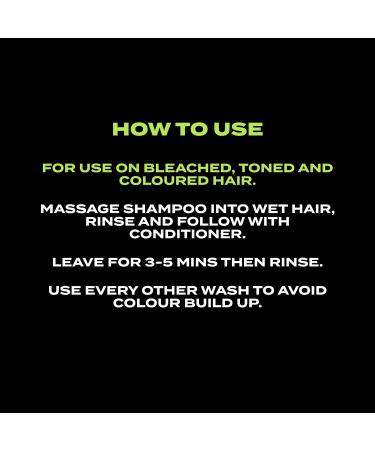 Bleach London Silver Shampoo and Conditioner Set - 250ml | Vegan & Cruelty-Free | High Pigmented Ashy Silver Rinse | Colour-Protecting Toning Formula - Buy Online on GoSupps.com