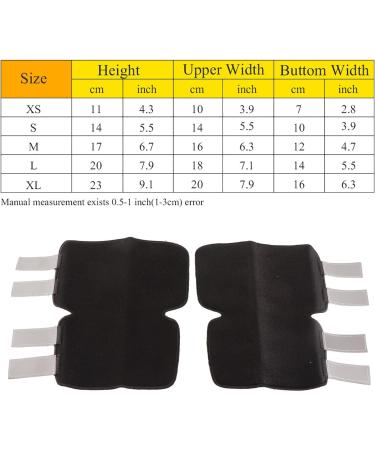 Hffheer 2pcs Dog Hind Legs Dog Knee Brace Support Dog Canine Rear Front Leg Hinged Hock Protector for Protection Against Injury and Sprain(M) - Buy Online on GoSupps.com