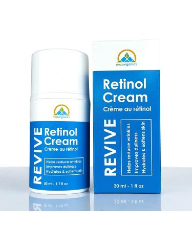 Retinol Cream for Face - Best Skin Moisturizer for Face & Neck | Helps With Dry Skin Firmness & Skin Tone | Made with 1% Retinol (1.7 fl.oz/50 ml) - Buy Online on GoSupps.com