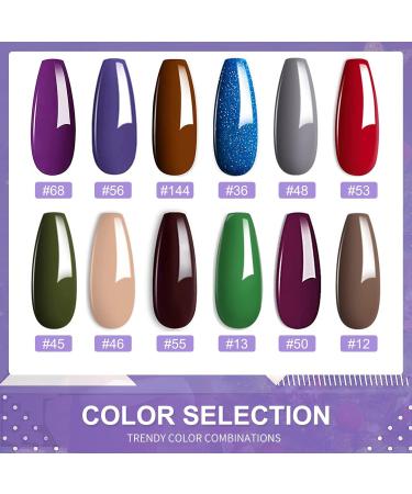 28g/Box Purple Dipping Powder - No Lamp Cure, Gel-Like Nails, Natural Dry - Nail Salon Quality - HJ-ND064B-No.56 - Buy Online on GoSupps.com