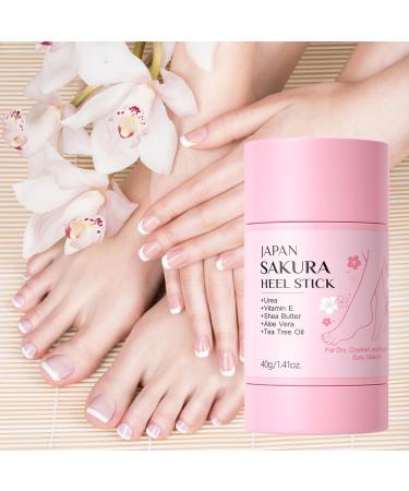 Stick for Cracked Heels - Moisturizing Balm for Dry Feet | 40g Moisturizing Lotion Cream to Soften Skin Reduce Dead Skin Foot Care for Women on the Go - Buy Online on GoSupps.com