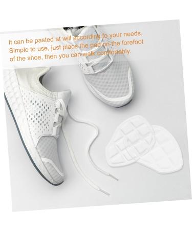 TENDYCOCO Heels Foot Cushions - 4 Pairs Metatarsal Adhesive Inserts for Women Soft Comfort Gel Insoles & Forefoot Stickers for All Shoes - Buy Online on GoSupps.com